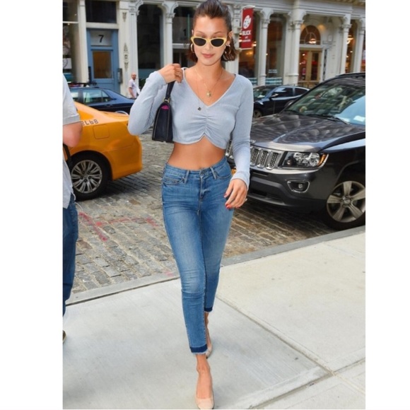 Good American Denim - Good American Good Legs Crop Split Hem Jeans